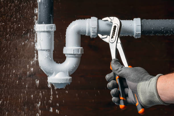 Professional Sewer Line Repair technician working in Athens, NY